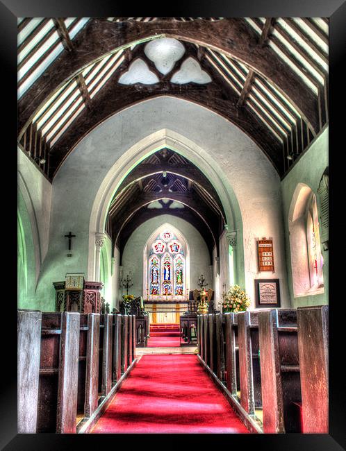 St Mary, Angle, Pembrokeshire, Wales, UK Framed Print by Mark Llewellyn