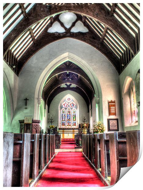 St Mary, Angle, Pembrokeshire, Wales, UK Print by Mark Llewellyn