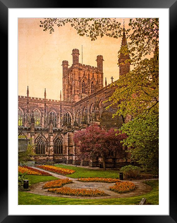 Chester Cathedral, England, UK Framed Mounted Print by Mark Llewellyn