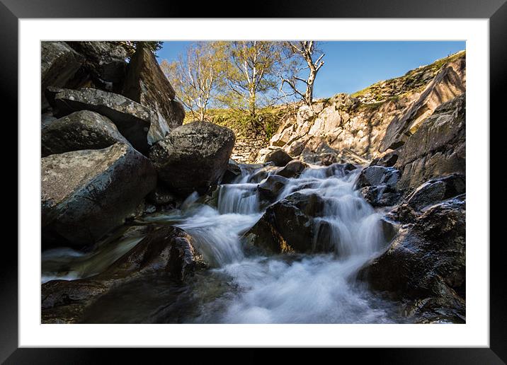Levers Water Beck Framed Mounted Print by Phil Tinkler
