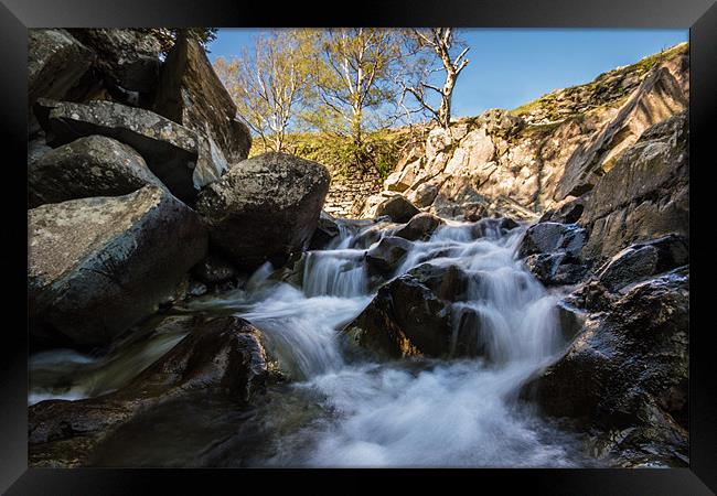 Levers Water Beck Framed Print by Phil Tinkler