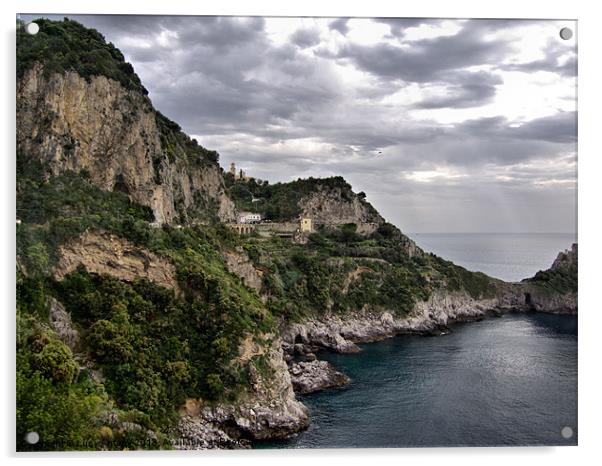 Amalfi Coast, Italy 2 Acrylic by Lucy Antony