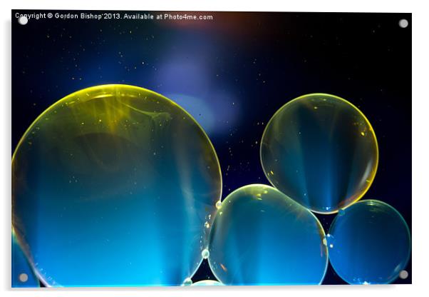 Cosmic Bubbles Acrylic by Gordon Bishop
