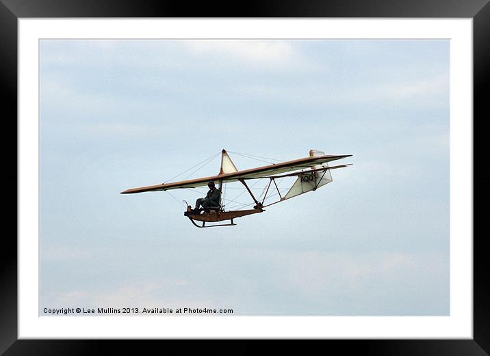 The flying plank! Framed Mounted Print by Lee Mullins