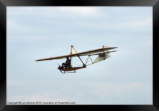 The flying plank! Framed Print by Lee Mullins