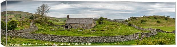 The Mens Chapel Canvas Print by Adrian Evans