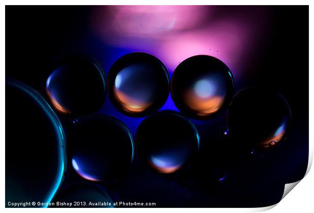 Mystic spheres Print by Gordon Bishop