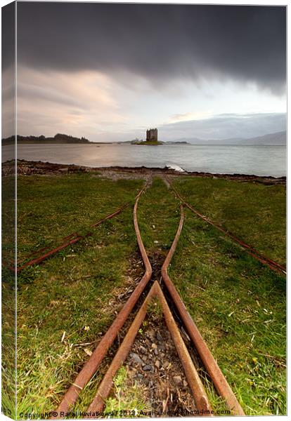 Stalker Castle Canvas Print by R K Photography