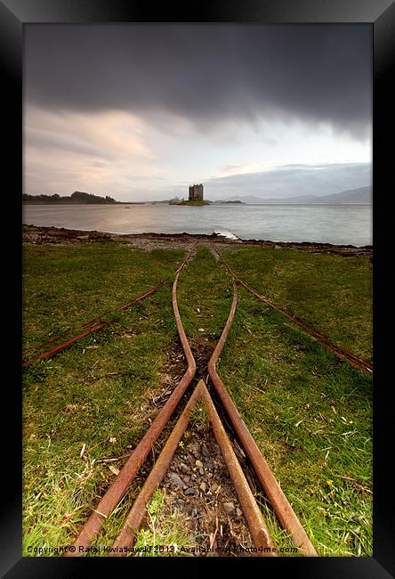 Stalker Castle Framed Print by R K Photography