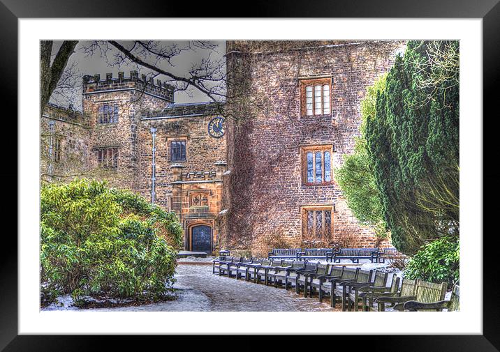Towneley Hall Framed Mounted Print by colin potts