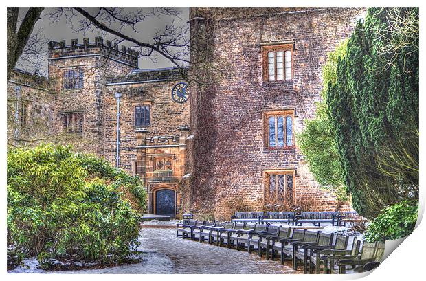 Towneley Hall Print by colin potts