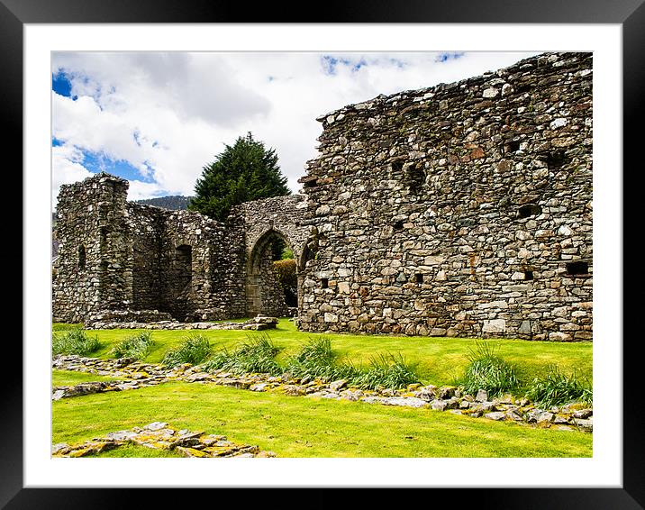 Cymer Abbey, Snowdonia, Wales, UK Framed Mounted Print by Mark Llewellyn