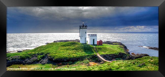 Elie Lighthouse Framed Print by Thanet Photos