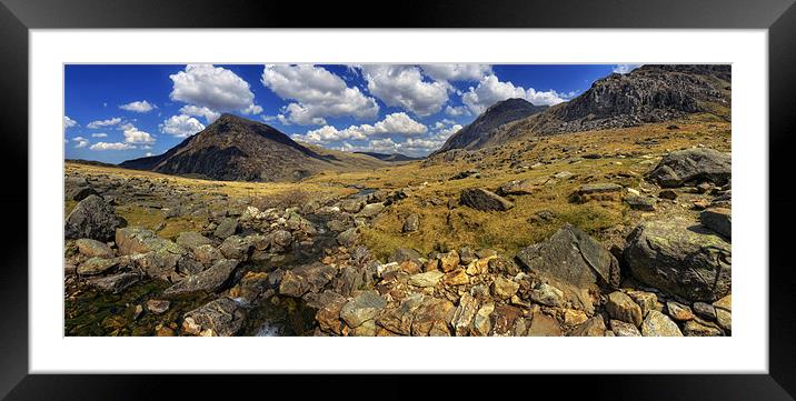 Stream In The Mountains Framed Mounted Print by Ian Mitchell