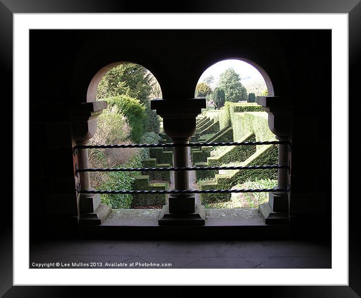 Through the arches Framed Mounted Print by Lee Mullins