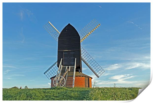 Windmill at Brill Print by Tony Murtagh