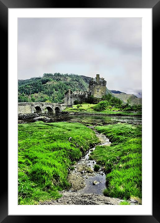 Eilean Donan Castle Framed Mounted Print by Jacqi Elmslie