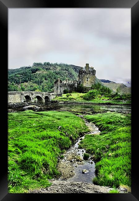 Eilean Donan Castle Framed Print by Jacqi Elmslie