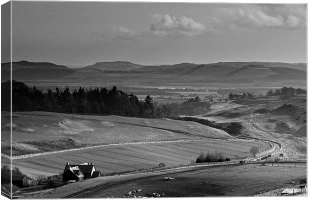 over the hills and far away Canvas Print by Fraser Hetherington