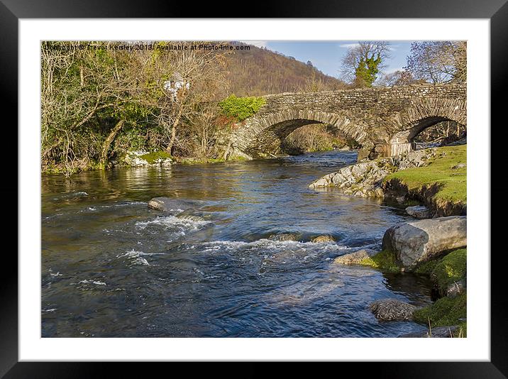 Packhorse Bridge Lake District Framed Mounted Print by Trevor Kersley RIP