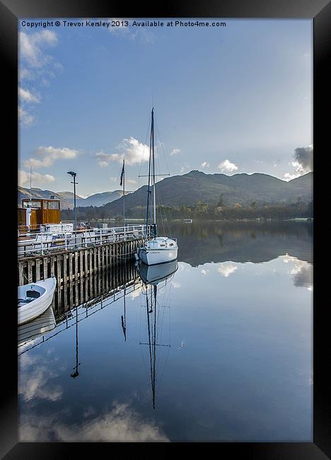 Ullswater Lake District Framed Print by Trevor Kersley RIP