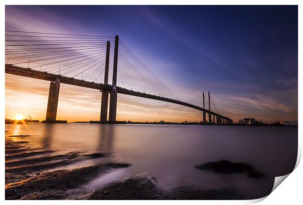 Queen Elizabeth II Bridge Print by Ian Hufton