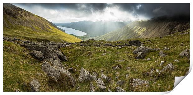 Wasdale Storms Print by James Grant