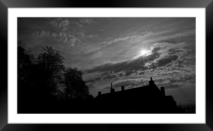 Gate House Framed Mounted Print by Liam Spence