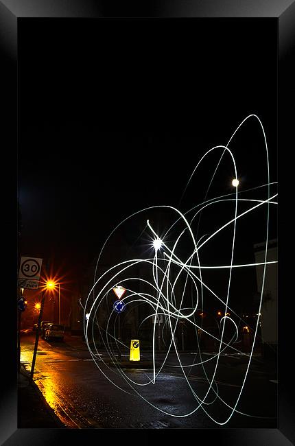 Signal maneuver Framed Print by Liam Spence
