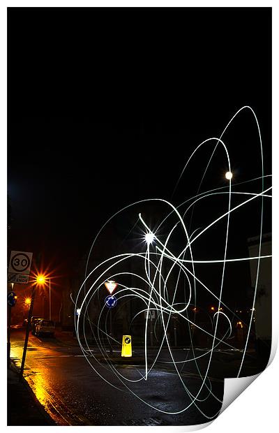 Signal maneuver Print by Liam Spence