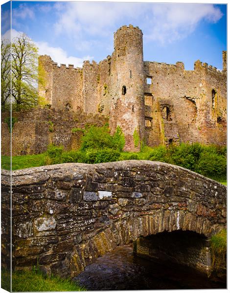 Laugharne Castle, Wales, UK Canvas Print by Mark Llewellyn