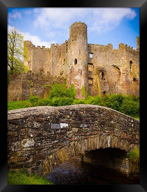 Laugharne Castle, Wales, UK Framed Print by Mark Llewellyn