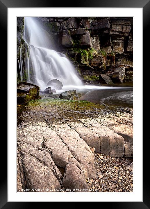 East Gill Force Framed Mounted Print by Chris Frost