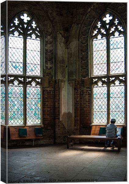 Learning Library Canvas Print by Alan Pickersgill
