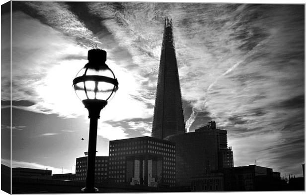 The Shard, London, England, United Kingdom Canvas Print by Andy Evans Photos