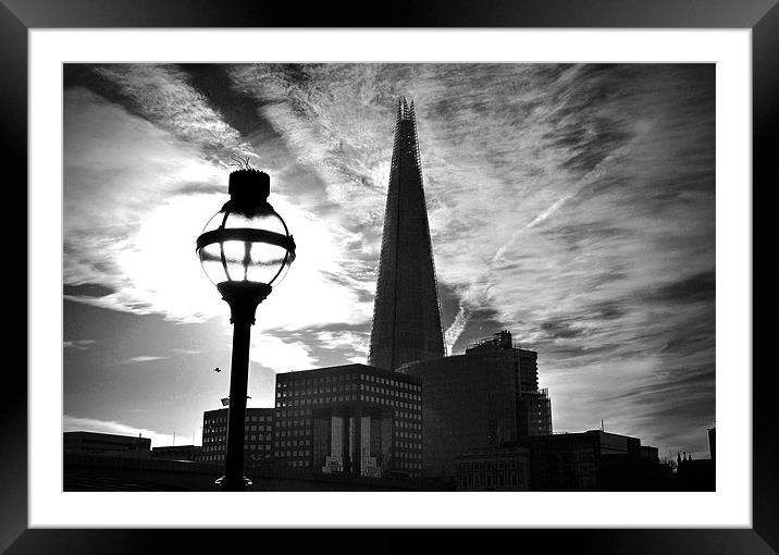 The Shard, London, England, United Kingdom Framed Mounted Print by Andy Evans Photos