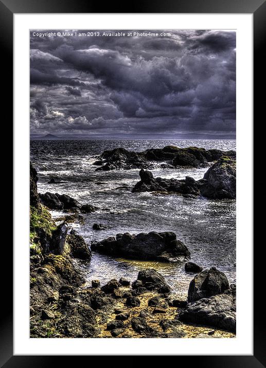 Stormy Scotland Framed Mounted Print by Thanet Photos
