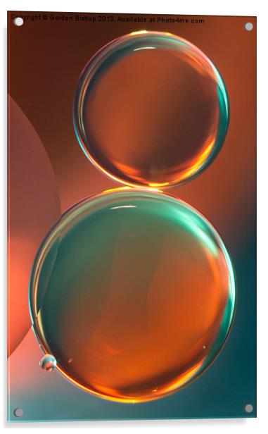 Double Bubble Acrylic by Gordon Bishop