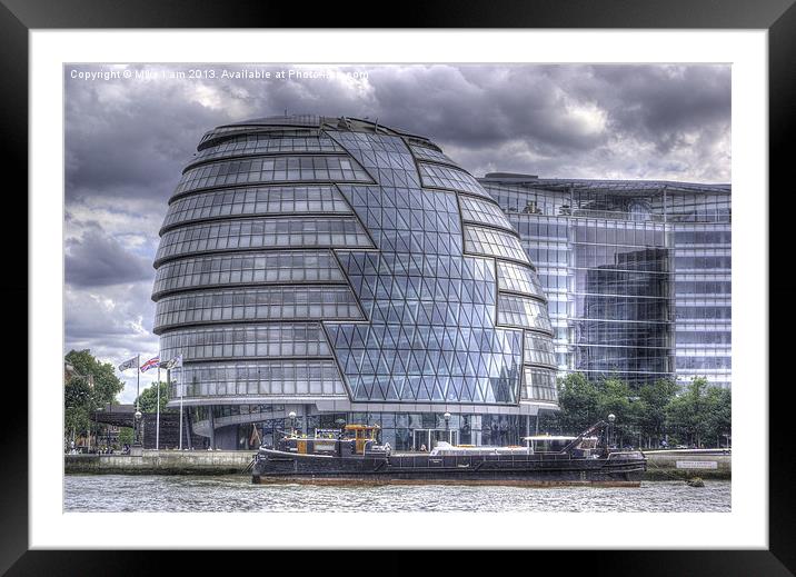 Mayor of Londons office Framed Mounted Print by Thanet Photos