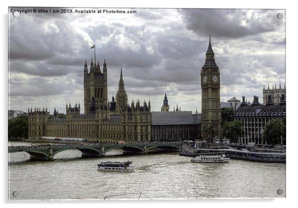 London landscape Acrylic by Thanet Photos