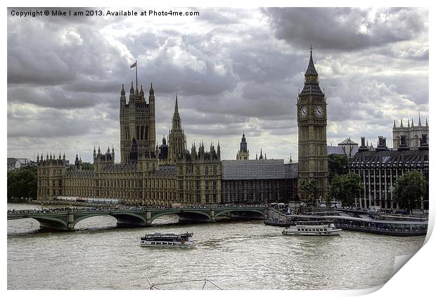 London landscape Print by Thanet Photos
