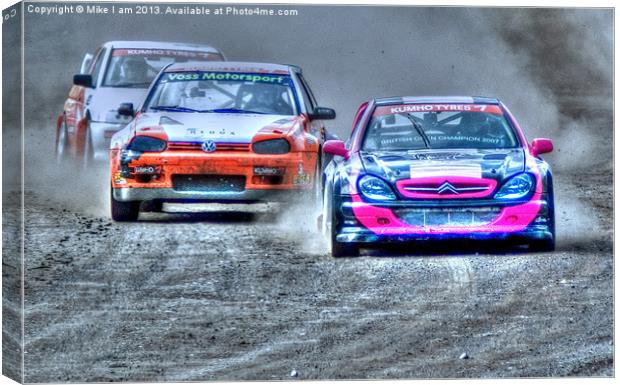 Rally Cross Canvas Print by Thanet Photos