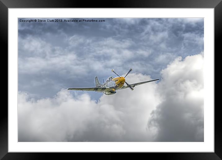 Cadillac of the Sky Framed Mounted Print by Steve H Clark