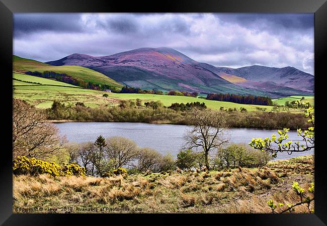 Overwater,Cumbria. Framed Print by Kleve 