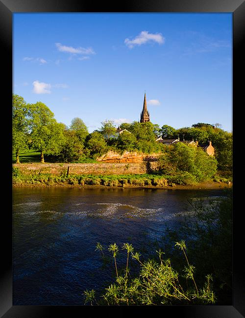 St Mary Outside the Walls, Chester, England, UK Framed Print by Mark Llewellyn
