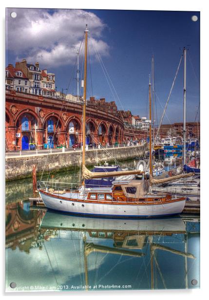 Ramsgate Harbour Acrylic by Thanet Photos