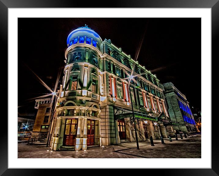 sheffield lyceum theatre Framed Mounted Print by simon mallinder