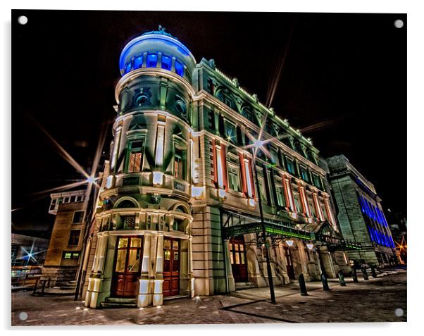 sheffield lyceum theatre Acrylic by simon mallinder