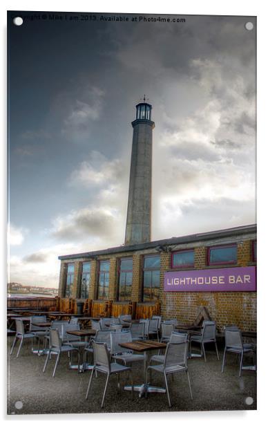 Lighthouse bar Acrylic by Thanet Photos