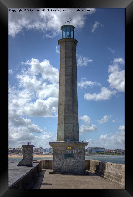Margate lighthouse Framed Print by Thanet Photos
